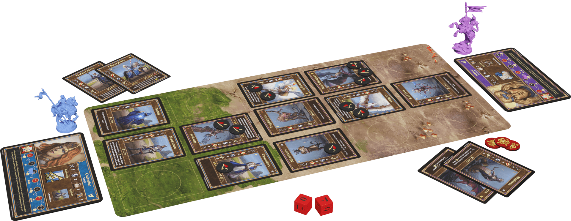 Homm3 board game without miniatures